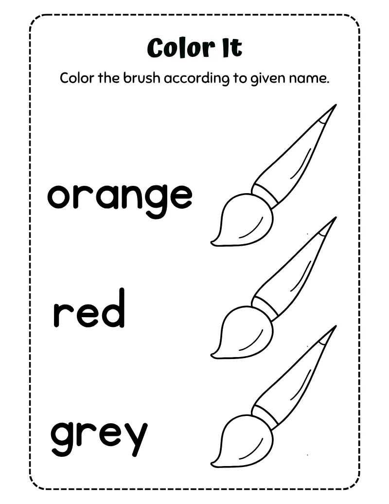 Coloring Fun 02 — printable worksheet preview