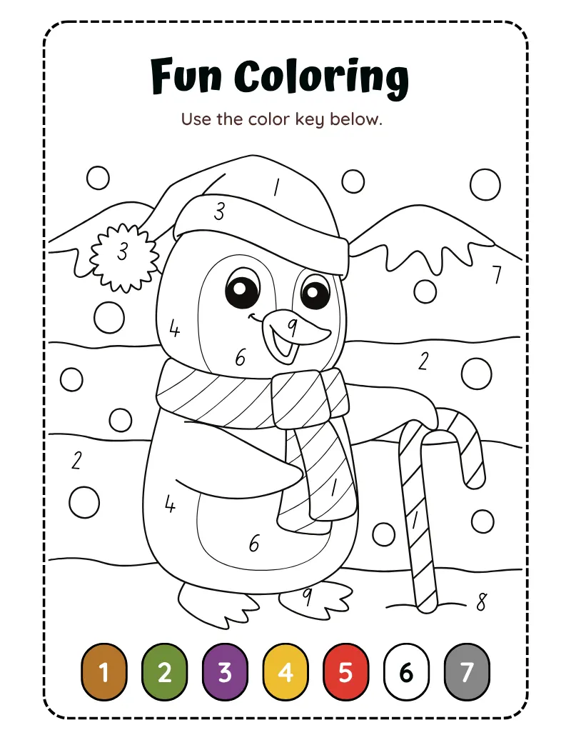 Coloring Fun 06 — page 1 of this printable coloring worksheet