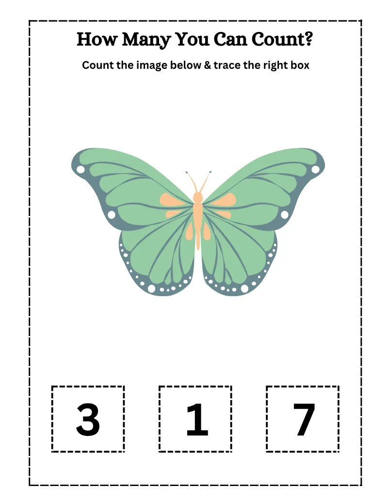 How Many 03 — printable worksheet preview
