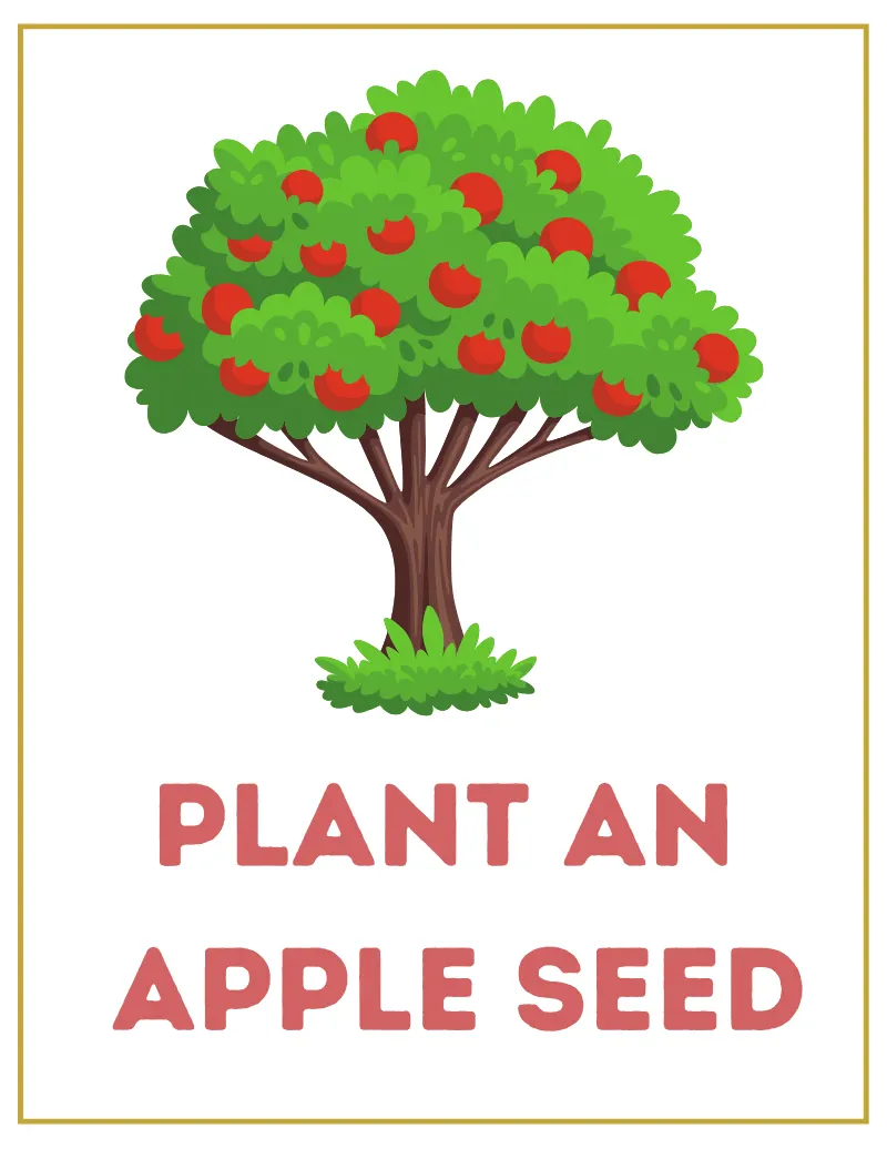 Apple Orchard — printable worksheet preview